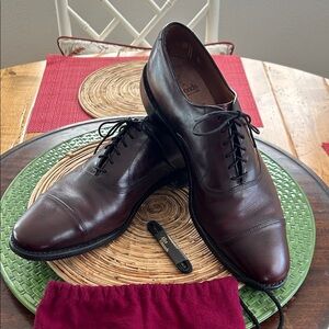 Allen Edmonds Dark Brown Leather Oxfords